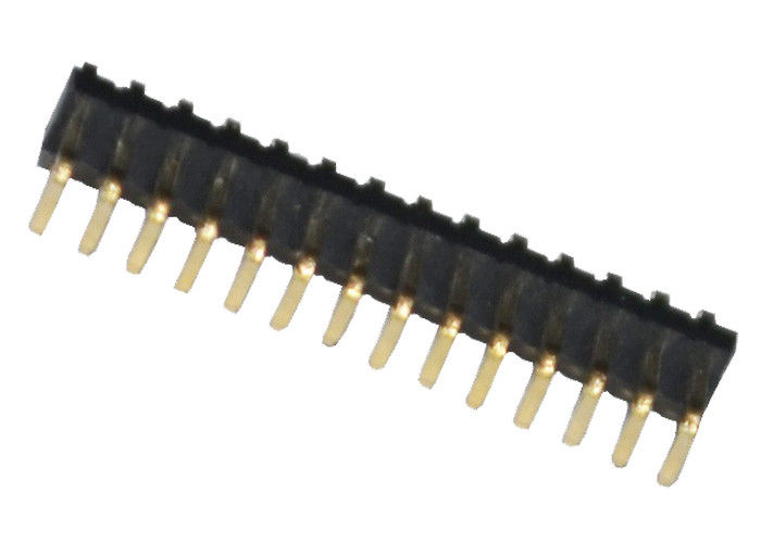 Tipo verticale connettori di grado U dell'intestazione 90 di Pin del supporto 14 di Pin del circuito