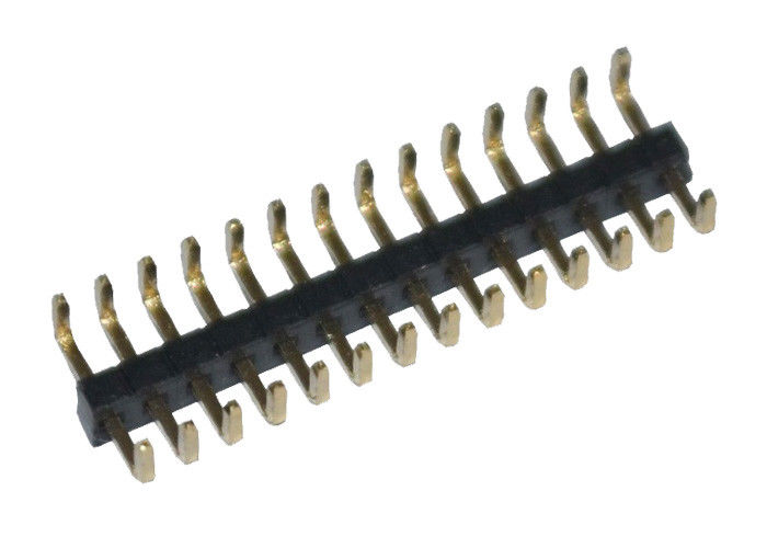 Tipo verticale connettori di grado U dell'intestazione 90 di Pin del supporto 14 di Pin del circuito