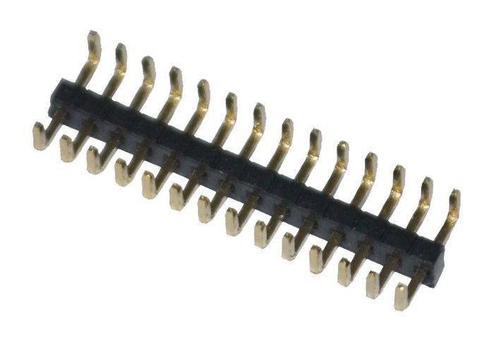 Tipo verticale connettori di grado U dell'intestazione 90 di Pin del supporto 14 di Pin del circuito