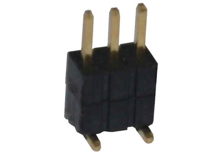 3 singolo tipo verticale di SMT del supporto del connettore 1.27mm dell'intestazione di fila di Pin