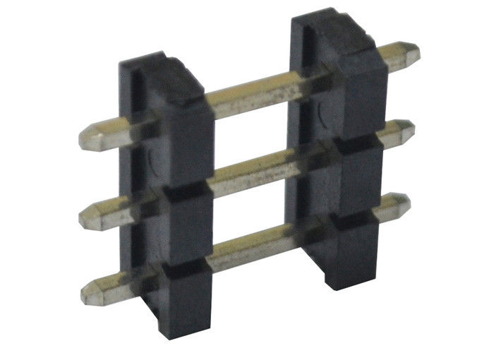 Singolo passi dell'intestazione del perno cilindrico di fila plastica del doppio dell'intestazione della femmina di 2.5mm x di 5,08