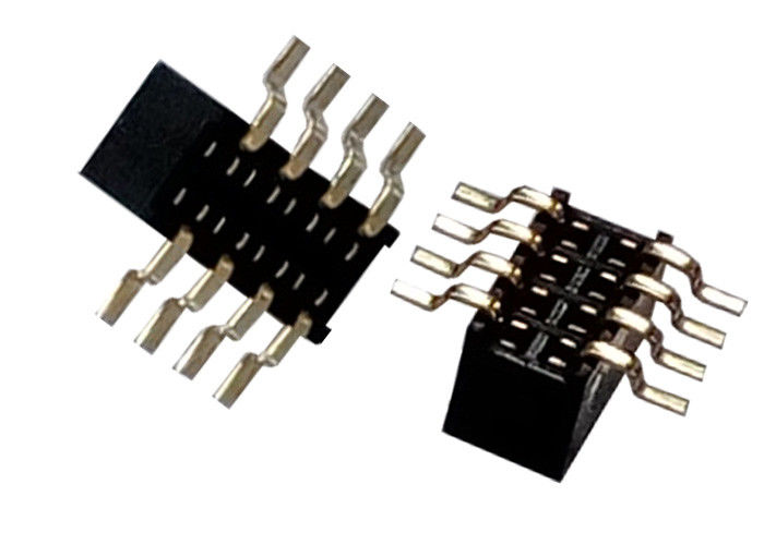 Tipi 1.27mm x 3.4mm di SMT di fila del connettore femminile dell'intestazione di 8 Pin singolo