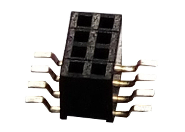 Tipi 1.27mm x 3.4mm di SMT di fila del connettore femminile dell'intestazione di 8 Pin singolo