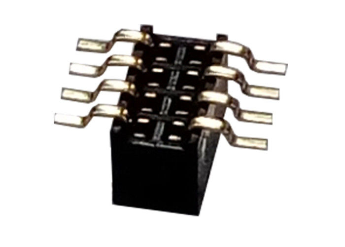 Tipi 1.27mm x 3.4mm di SMT di fila del connettore femminile dell'intestazione di 8 Pin singolo