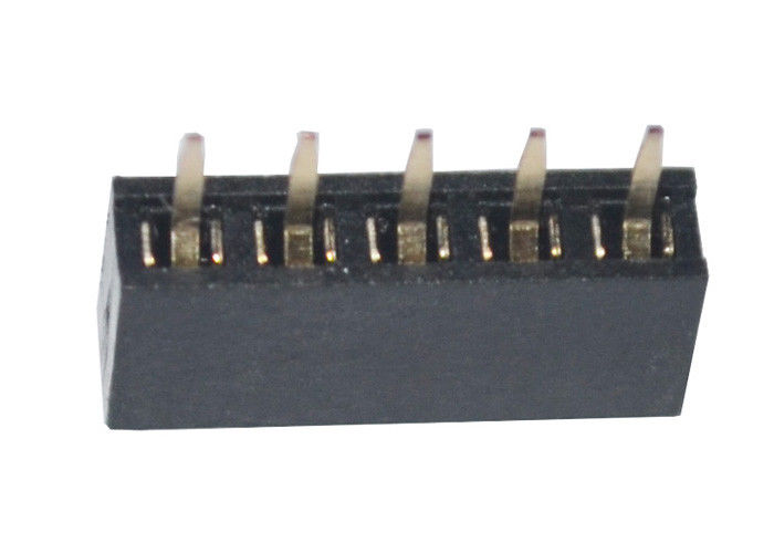 Tipo diritto nero singolo Pin del passo 5 di fila 2mm del connettore femminile dell'intestazione