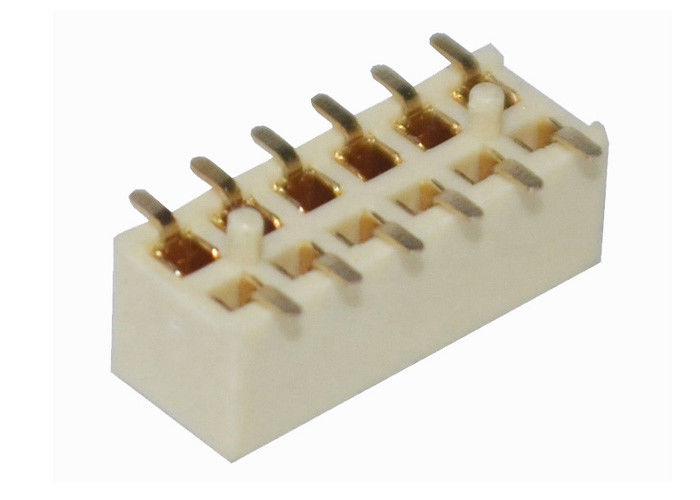 Tipo doppio passo di SMT di fila del connettore femminile del PWB del connettore dell'intestazione di 12 Pin di 2.0mm