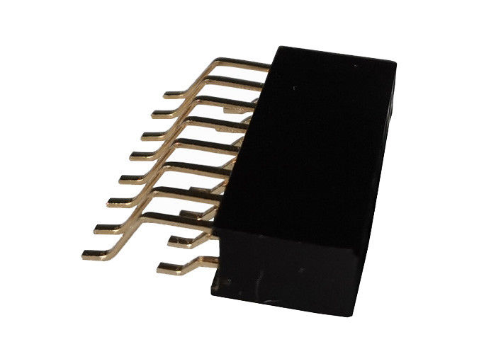 Tipo femminile 16 Pin del connettore 2.54mm SMT dell'intestazione di doppia fila orizzontale
