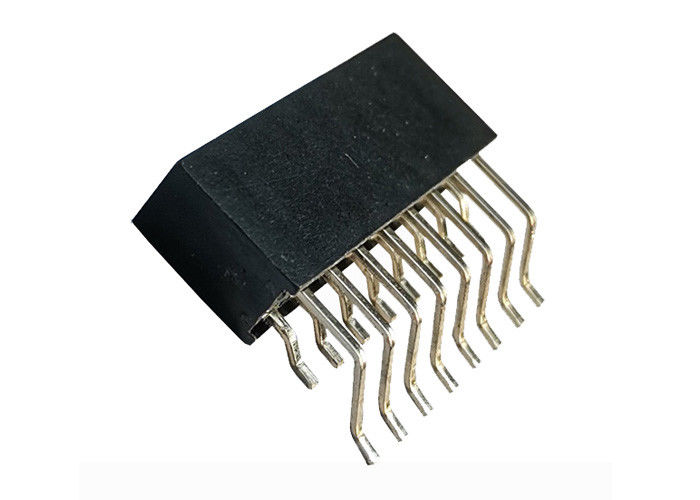 Tipo femminile 16 Pin del connettore 2.54mm SMT dell'intestazione di doppia fila orizzontale