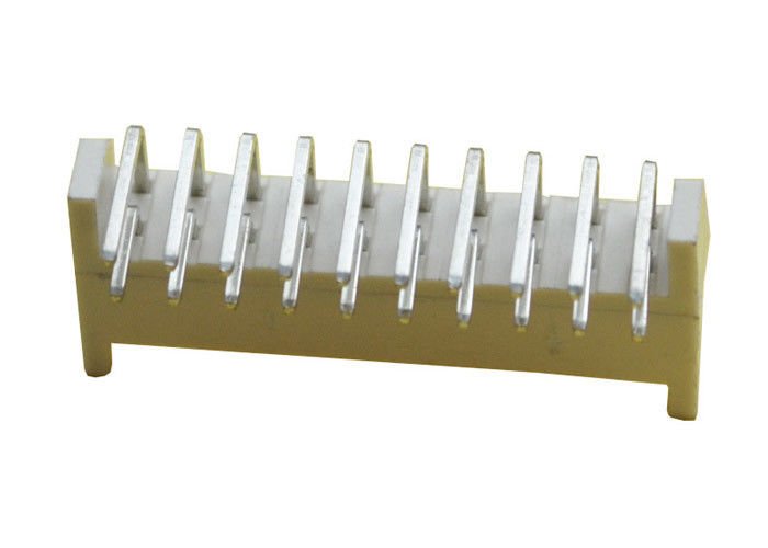 Cavo di Pin di beige 20 per imbarcarsi sul tipo ad angolo retto ottone della IMMERSIONE del passo dell'intestazione 2.0mm
