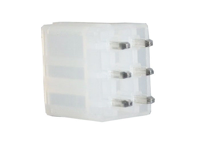 Passo del connettore 4.2mm del wafer di Pin di serie 6 della R, connettore terminale diritto dell'alloggio