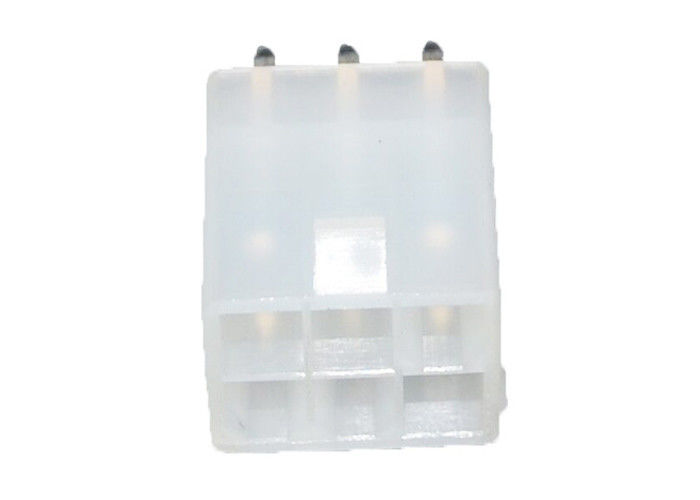 Passo del connettore 4.2mm del wafer di Pin di serie 6 della R, connettore terminale diritto dell'alloggio