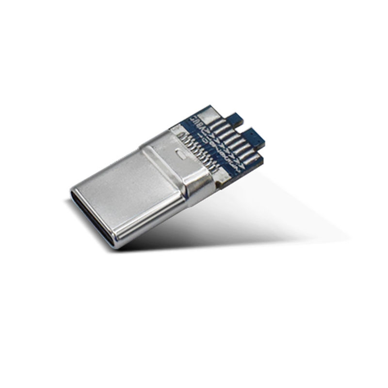 16 connettore del Usb 3,1 C di Pin, tipo connettore del Usb 3,0 di C con il bordo del PWB