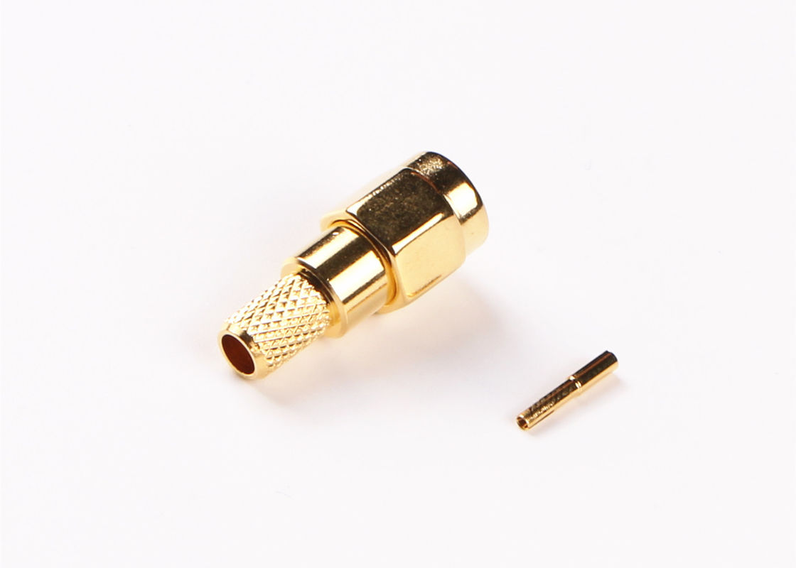 Connettore dell'antenna di impedenza 50Ω rf, connettore del supporto del pannello di SMA per spazio aereo