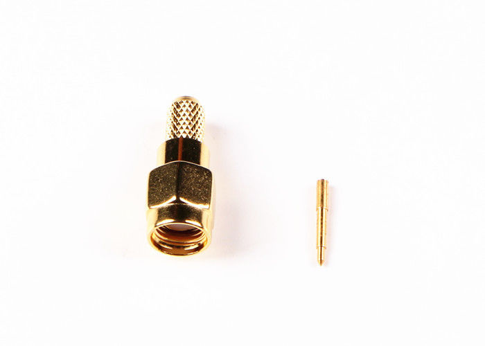 Connettore dell'antenna di impedenza 50Ω rf, connettore del supporto del pannello di SMA per spazio aereo