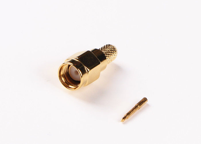 Connettore dell'antenna di impedenza 50Ω rf, connettore del supporto del pannello di SMA per spazio aereo