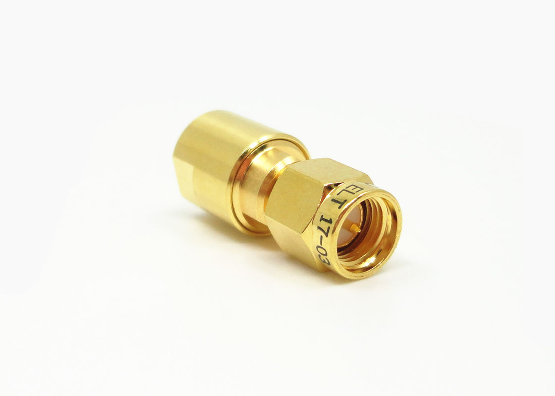 Connettore d'ottone del maschio SMA di mini dimensione per il cavo di LMR200 MF147B CXN3449