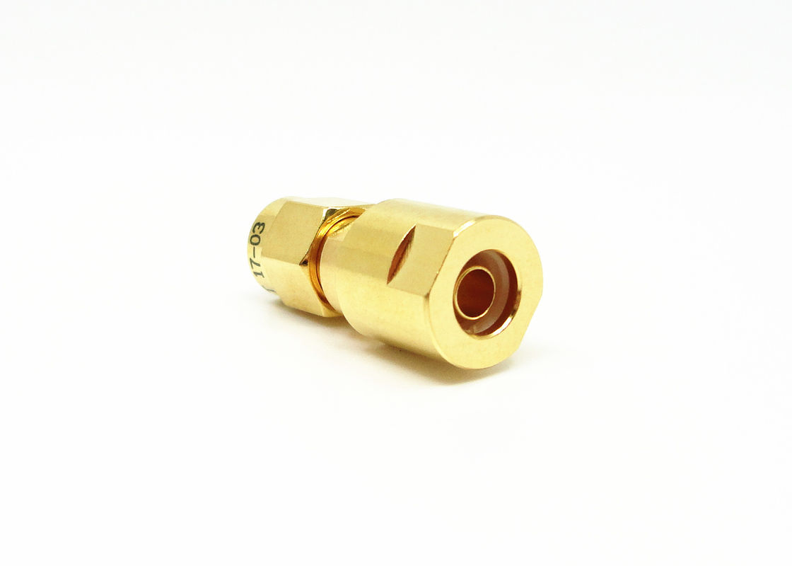 Connettore d'ottone del maschio SMA di mini dimensione per il cavo di LMR200 MF147B CXN3449