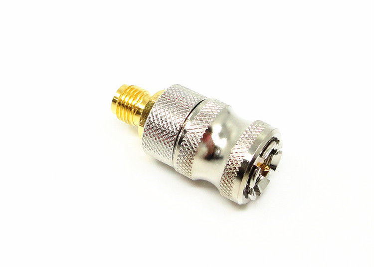 Alta frequenza nichelata del connettore del supporto del connettore SOSMA dell'antenna di impedenza 50Ω rf
