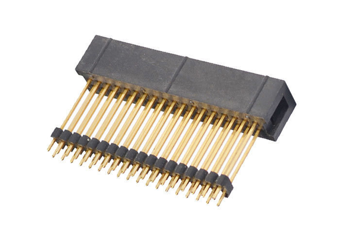 Connettore diritto d'ottone dell'intestazione dell'intestazione 2.54mm di Pin del contatto 18 per il bordo del PWB