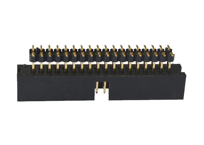 intestazione della scatola di plastica 3.0AMP 2,54 millimetri di tipo flash di SMT dell'oro del bordo del PWB
