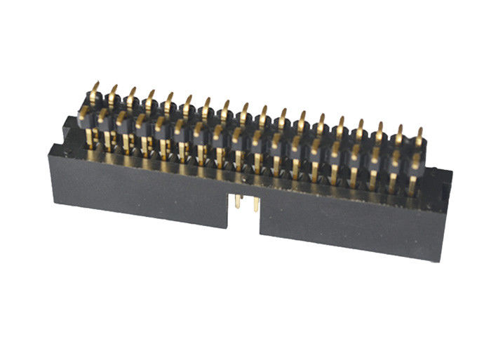 intestazione della scatola di plastica 3.0AMP 2,54 millimetri di tipo flash di SMT dell'oro del bordo del PWB