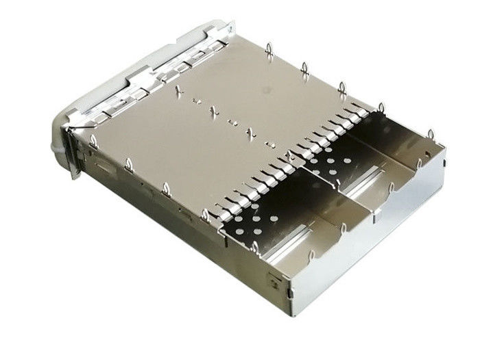 Ethernet Ganged 40G del porto 1x2 del connettore 2 della gabbia di QSFP14 SFP si è applicata con la guarnizione di EMI