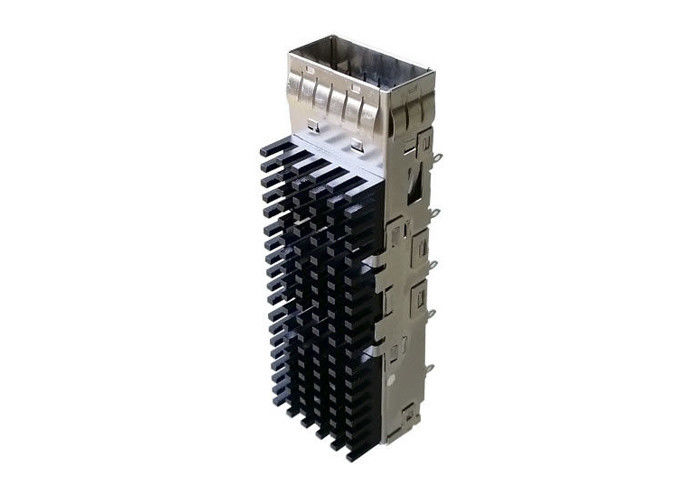 La EMI cataloga la singola gabbia del porto SFP28 18,75 millimetri per il connettore QSFP28
