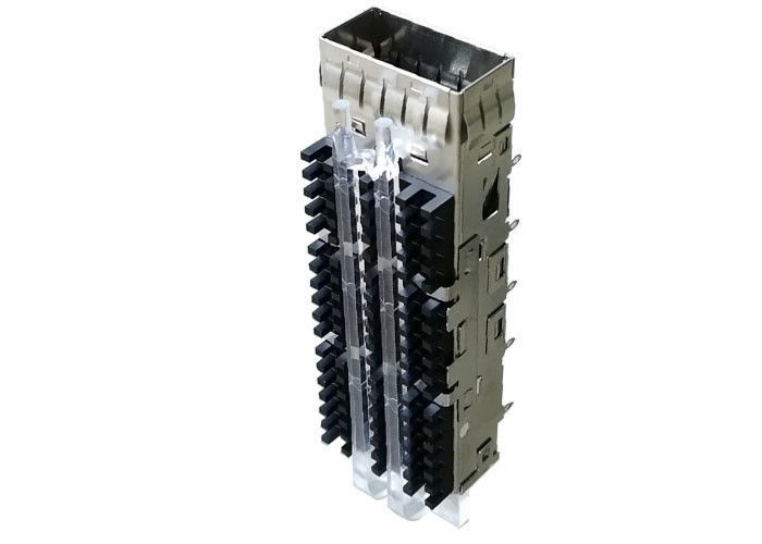 Porto del connettore della gabbia di SFP della gabbia di QSFP singolo per il modulo ottico QSFP14