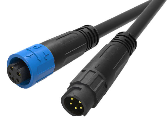 I dati di potere combinati impermeabilizzano il Pin della baionetta 5 del connettore di cavo per illuminazione del LED