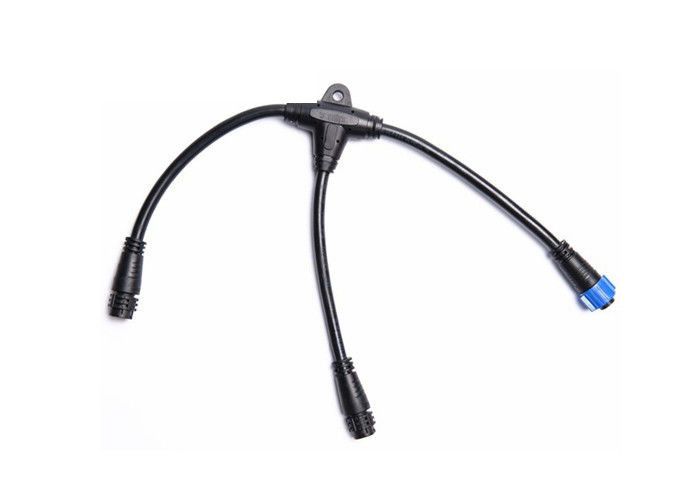Connettore di cavo impermeabile leggero esterno del LED, connettore impermeabile del separatore T di 3 Pin