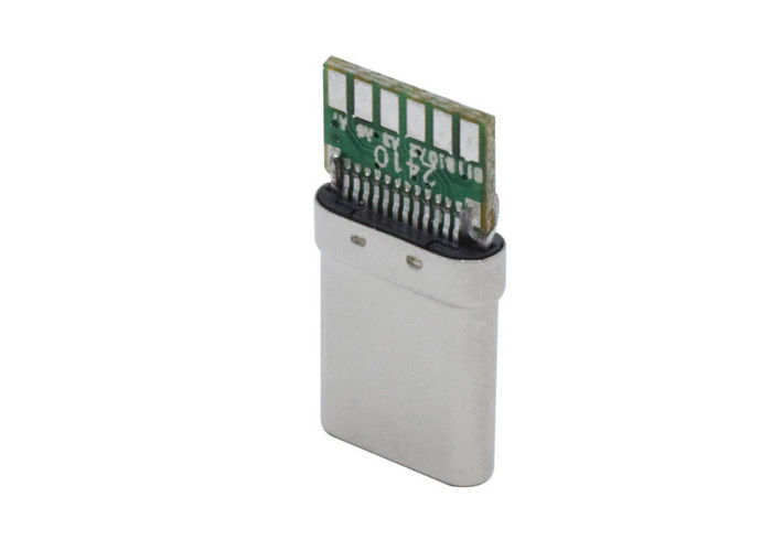 10 tipo bene durevole maschio del Usb 3,1 di Pin della lega per saldatura del connettore di C per il telefono cellulare