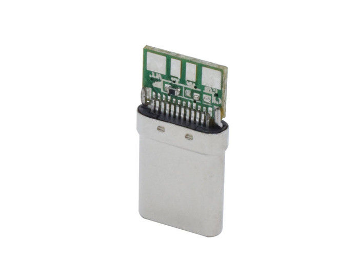 10 tipo bene durevole maschio del Usb 3,1 di Pin della lega per saldatura del connettore di C per il telefono cellulare
