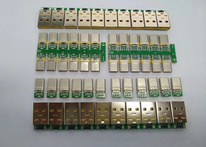 Scriva a C il micro connettore a macchina del Usb acciaio inossidabile Shell con la funzione dati/della tassa