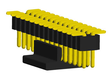 Pin verticale di fila 30 del doppio del supporto 2x15 del CAPPUCCIO dell'intestazione di Pin di connettore maschio di 1.0mm