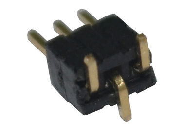 3 singolo tipo verticale di SMT del supporto del connettore 1.27mm dell'intestazione di fila di Pin